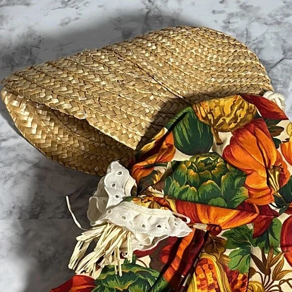 Vintage Handcrafted Holiday Country Decor Broom Dolls Set Of 2 - Picture 6 of 14